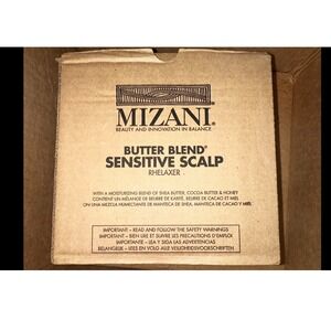 Mizani Butter Blend Sensitive Scalp Rhelaxer  Kit Professional Use hair care